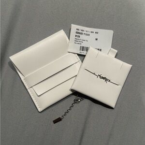 Silver Cassandre charm YSL bracelet